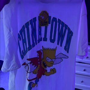 Chinatown Market Bart Simpson T-Shirt - White